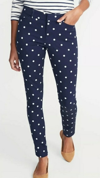 MidRise Printed Pixie Ankle Pant Women 95% cotton - Picture 1 of 3